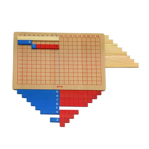 Montessori Wooden Addition And Subtraction Board Math Educational Toy For Kids Early Learning Calculation Training