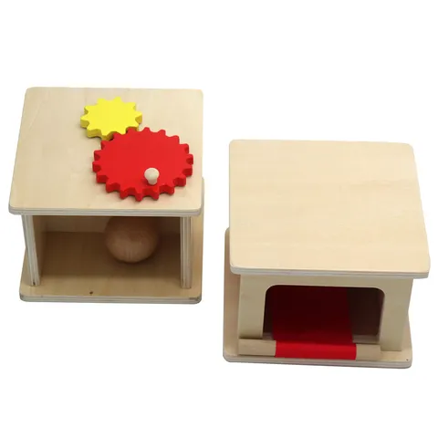 Montessori Wooden Cylinder Threading Sorting Toy Early Educational Hand Eye Coordination Learning Toy For Toddlers Kids