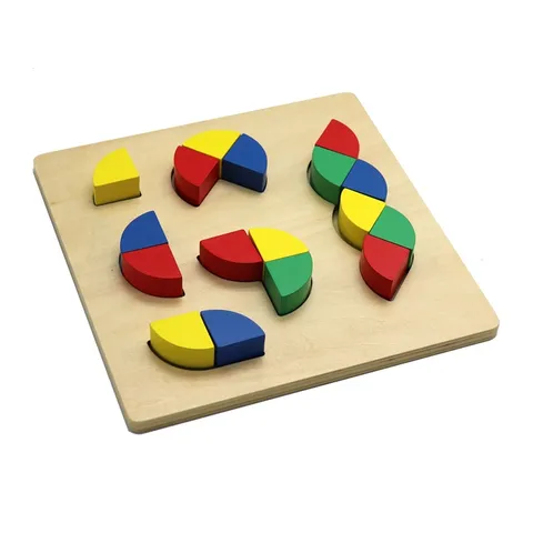 Wooden Shape Sorting Puzzle Board Montessori Early Educational Toy Geometric Color Cognitive Learning Toy For Kids Toddlers