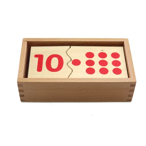 Wooden Montessori Number Counting Puzzle Board Early Education Math Cognitive Toy For Kids Kindergarten Preschool Gift