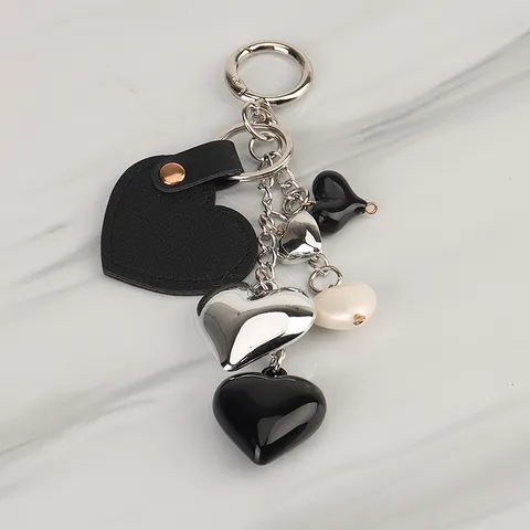 Llavero Trenzado Colorido Colgante de Bolso Anillo de Llaves Techo a Mano Accesorios Colgante Lindo para Mujeres Bolso Cartera Decoración
