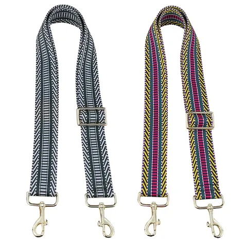 Geweven Nylon Canvas Crossbody Tas Riem Verstelbare Vervanging Brede Schouderriem Voor Vrouwen Handtassen