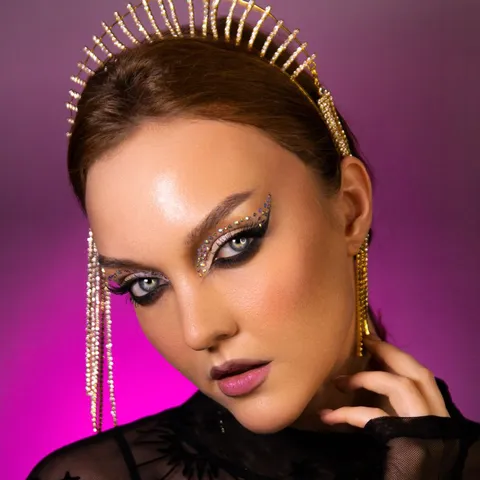 Long Tassel Fringe Rhinestone Headband Elegant Goddess Halo Hairband For Women Party Wedding Luxury Copper Hair Accessories