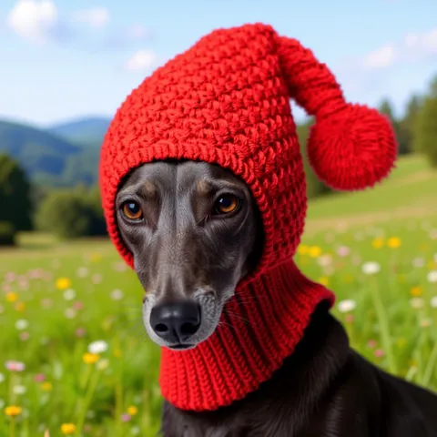 Cute Knitted Pet Hat Winter Warm Cat Dog Beanie Pom Pom Handmade Crochet Pet Costume Apparel Accessories For Small Pets