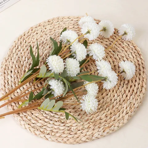 Künstliche Löwenzahn Einzelner Stiel Falsche Seidenblume Heimdekoration Hochzeit Party Fotografie Requisiten Blumenarrangement