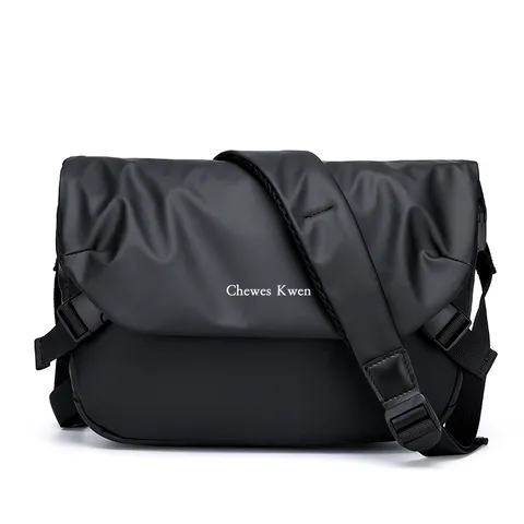Ανδρική Αδιάβροχη Τσάντα Crossbody από Ύφασμα Oxford Μόδα Casual Messenger Πολλαπλών Τσεπών Τσάντα Ώμου Ταξιδιού Business