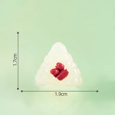 Dragon Boat Festival Zongzi Pig Rabbit Resin Miniature Ornaments DIY Food Play Micro Landscape Decorative Accessories