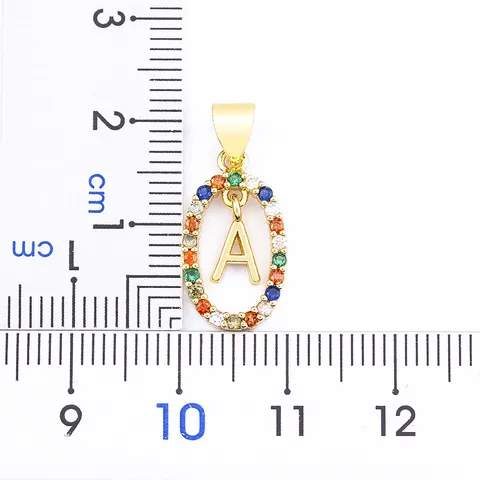 Gold Plated Copper Rhinestone Alphabet Pendant Necklace European Fashion Luxury Initial Letter Choker Necklace Jewelry Gift For Women Men Unisex