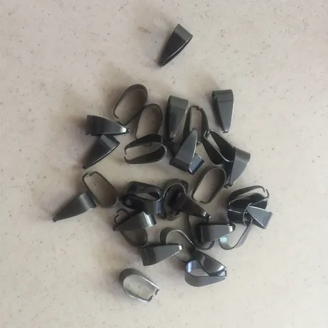 Ανοξείδωτα Κλιπ Κρεμαστών Σύνδεσμοι Μενταγιόν για Κολιέ Ταυτότητες Σκύλου Κατασκευή Κοσμημάτων Εξαρτήματα Χειροτεχνίας