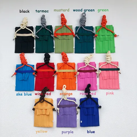 Sommer Koreanische Mini Gestrickte Handytasche Kleine Umhängetasche Plissierte Schultertasche Für Damen Herren Bonbonfarben Strickbeutel