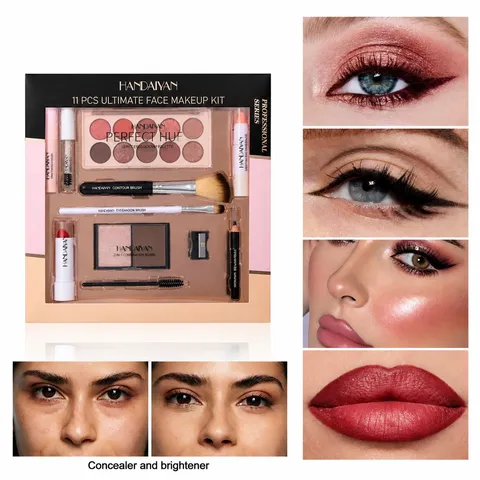 Full Face Makeup Kit Waterproof Long Lasting Eyeshadow Lipstick Concealer Professional Cosmetic Gift Collection Women