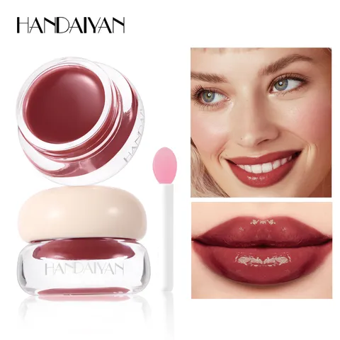Gloss à Lèvres Hydratant Effet Miroir Brillance Jelly Plumping Tint Hydratant Rouge à Lèvres Liquide Brillant Pour Maquillage Femme