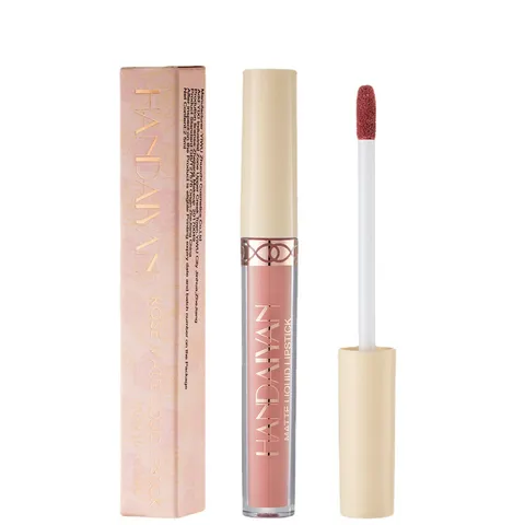 Handaiyan Rouge A Levres Liquide Mat Imperméable Gloss Velours Longue Tenue Anti-Adhesif Maquillage Cosmetique Pour Femmes
