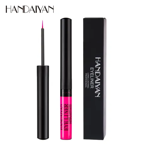 Handaiyan Colored Liquid Eyeliner Pen Matte Waterproof Long Lasting UV Neon Eye Makeup Cosmetic Tool