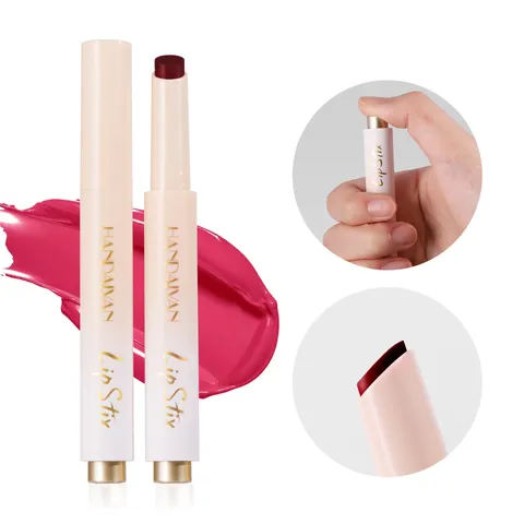 Handaiyan Press Type Lipstick Waterproof Long Lasting Moisturizing Glossy Mirror Lip Gloss Makeup