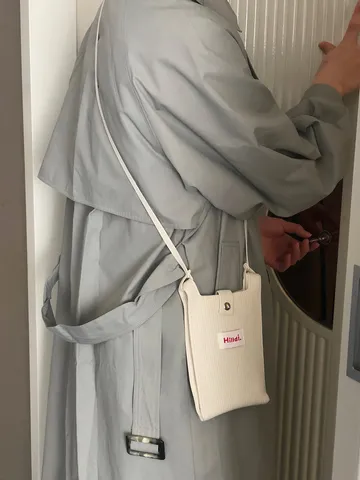 Damen Casual Strick Handytasche Einfarbig Gerippt Umhängetasche Quadratisch Kleine Geldbörse Mini Schultertasche Für Studenten Tägliches Match