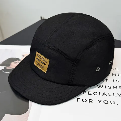 Unisex Schnelltrocknende Kurze Krempe Baseballkappe Polyester Japanischer Workwear Camp Cap Verstellbare Lässige Mütze Für Outdoor Herren Damen
