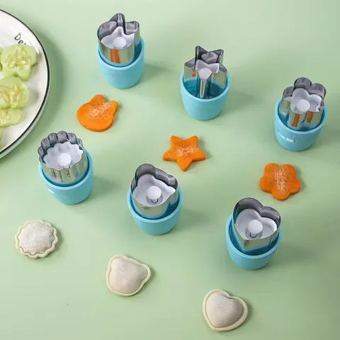 Stainless Steel Dumpling Skin Press Mold Cartoon Cookie Cutter Fruit And Vegetable Embosser Kitchen Baking Tool
