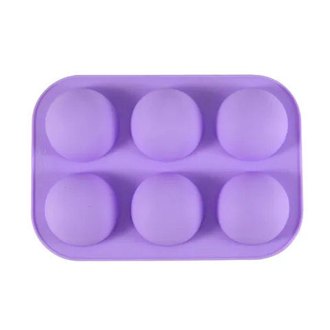 Lebensmittelechtes Silikon Halbkugel Schokoladenform Mini Backblech DIY Gebäck Kuchenform Küche Backwerkzeuge