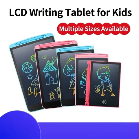 Tableta De Escritura LCD Tablero De Dibujo Electrónico Portátil Juguete Educativo Con Lápiz Óptico Pantalla Colorida Niños