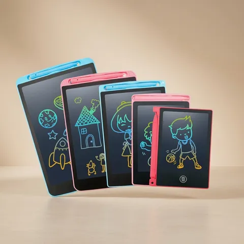 LCD Writing Tablet Electronic Drawing Board Erasable Portable Educational Toy With Stylus Pen Colorful Screen Kids Boys