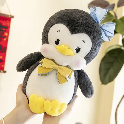Mignon Forêt Conte de Fées Série Peluche Pingouin Ours Brun Petit Mouton Poupée Doux Animal En Peluche Jouet Enfant