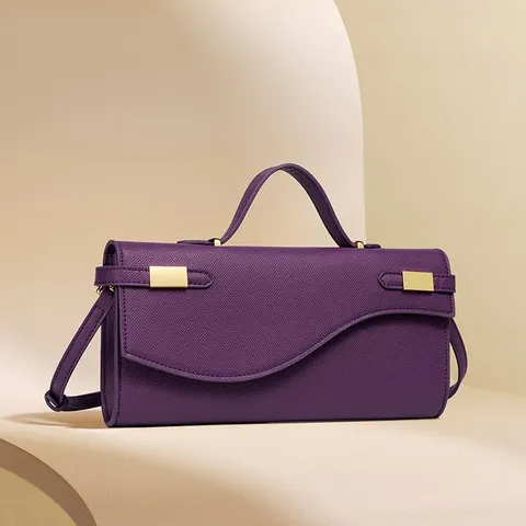 Sac à Main pour Femme en Cuir PU Motif Paume Élégant Sac Bandoulière Poignée Supérieure Sacoche Classique