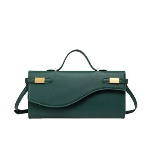 Sac à Main pour Femme en Cuir PU Motif Paume Élégant Sac Bandoulière Poignée Supérieure Sacoche Classique
