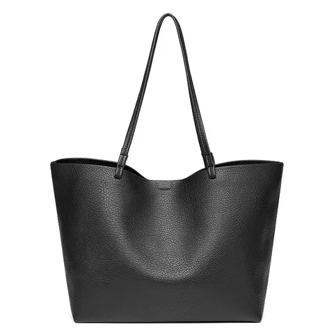 Mujeres Gran Capacidad Bolso Tote de Cuero PU Moda Casual Bolso de Hombro Bolso Madre e Hija Bolso de Commuter