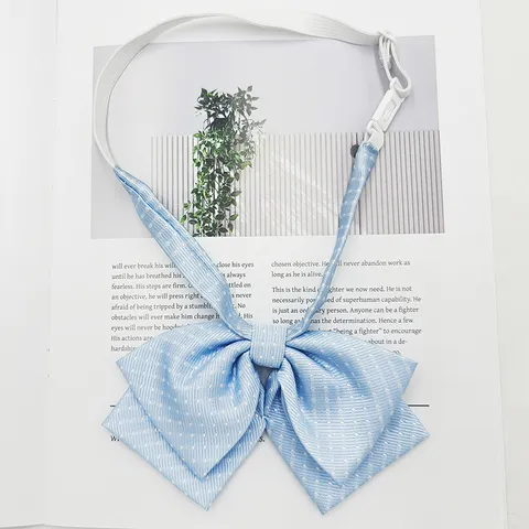 Korean Style Polka Dot Butterfly Bow Tie Women Sailor Suit JK Uniform Neckwear Cute Fabric Ribbon Neck Bow Jewelry