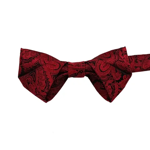 Men's Classic Paisley Jacquard Bowtie British Style Wedding Groom Business Formal Suit Bow Tie Fashion Neck Accessories