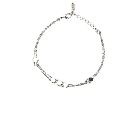 Braccialetto Premium in Rame con Strass e Perline da Donna Bracciale a Catena con Ciondolo a Forma di Cuore Stella Marina Geometrica Gioielli da Vacanza