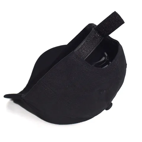 Retro Short Brim Baseball Cap Plain Soft Top Adjustable Sun Protection Hat For Men Women Polyester Blank Cap