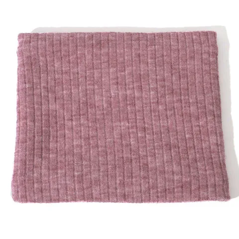 Calentador de Cuello de Punto de Invierno Unisex con Forro Polar Espesado Doble Capa Pullover Calentador de Cuello Algodón Cálido Snood Bufanda Exterior