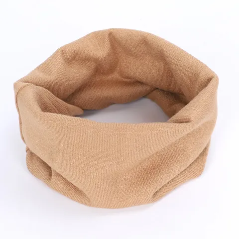 Unisex Winter Halswärmer Einfarbig Wolle Baumwolle Strickschal Radfahren Gesichtsmaske Winddicht Gamasche Für Herren Damen Lässig Outdoor Warm Zubehör