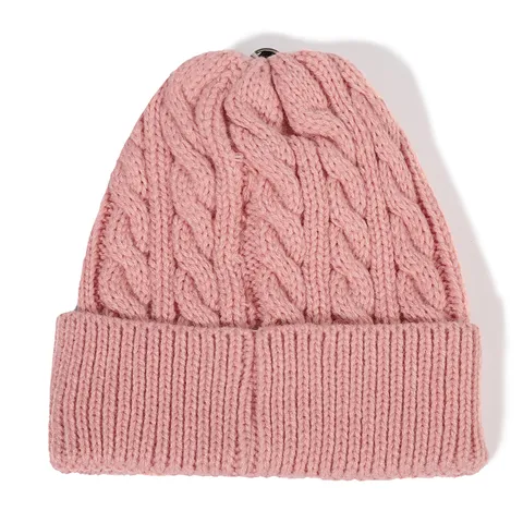 Kinder Warme Strickmütze Herbst Winter Zopfmuster Bommel Mütze Für Jungen Mädchen Lederetikett Einfarbig Kuschelige Mütze