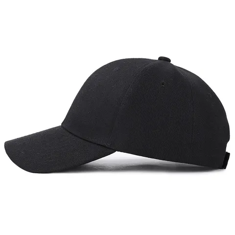 Casquette de Baseball Unisexe Couleur Unie Réglable Chapeau de Soleil Acrylique Respirant Décontracté Sport Homme Femme