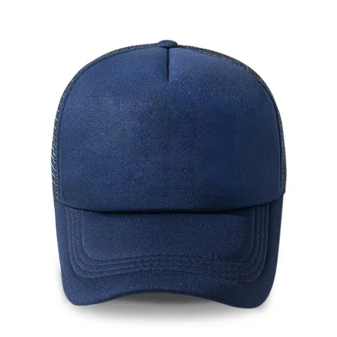 Blank Mesh Trucker Hat Breathable Adjustable Baseball Cap Plain Sun Hat For Men Women Outdoor Casual Sports Snapback Cap