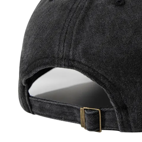 Gorra de Béisbol Lavada Desgastada Vintage Parte Superior Suave Sombrero de Papá Poliéster Ajustable Casual Para Hombres Mujeres