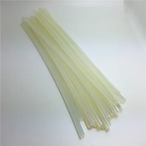 High Viscosity Hot Melt Glue Sticks Transparent Solid Color Eco-Friendly Resin Craft Glue Sticks For DIY Bow Accessories School Art Handcrafted Projects Supplies