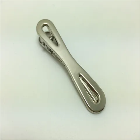 Metal Hollow Figure 8 Alligator Hair Clip Accessories For DIY Jewelry Making Korean Minimalist Electroplated Hairpins Components
