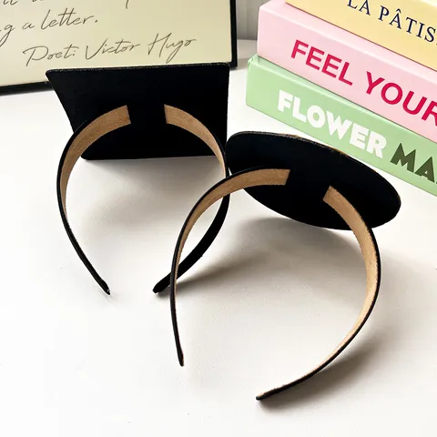 Graduation Cap Creative Headband Ceremony Costume Photo Props Mini Tassel Doctor Hat Hair Band For Party Decor Accessories