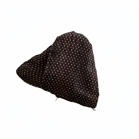 Vintage Gentle Style Bowknot Hair Clip Polka Dot Plaid Hairpin Acrylic Fabric Hair Accessories For Women Elegant Headpiece