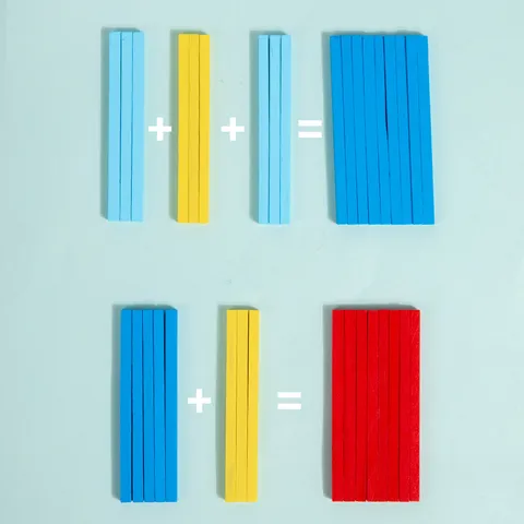 Enfants Bois Multifonctionnel Boîte d'Apprentissage Mathématique Tableau à Dessin Bâtons de Comptage Jouet Éducatif Précoce