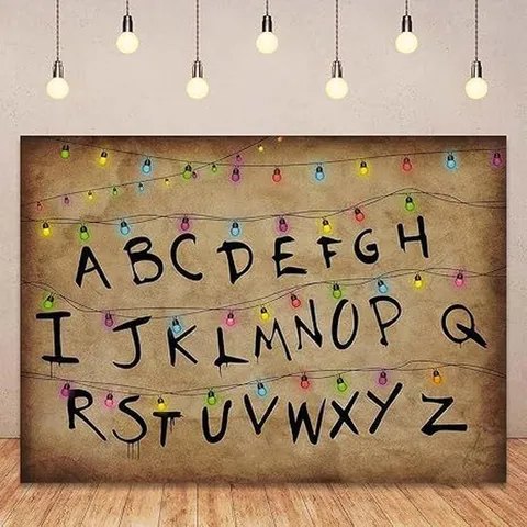 Vintage Letter Backdrop Banner Tapestry Polyester Wall Hanging Background For Party Birthday