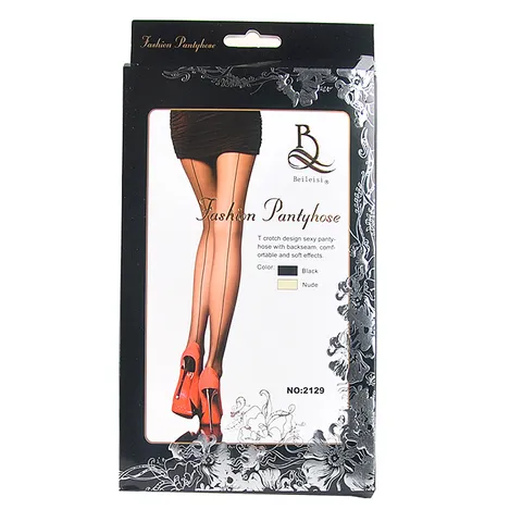 Sexy Damen Rücknaht Strumpfhose Dünn T-Zwickel Transparente Tights Hohe Elastizität Nylon Strümpfe Mit Rücklinie Design Mode Lingerie