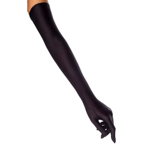 Damen Lange Satin Abendparty Handschuhe Sonnenschutz Elasthan Stretch Ellenbogenlänge Handschuhe Für Hochzeit Performance Autofahren