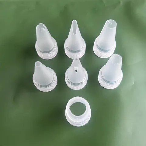 Plastic Icing Piping Nozzles Cake Decorating Tips With Converter DIY Baking Tools For Cookie Biscuit Pastry