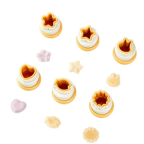 Paddenstoel Wonton Dumpling Vorm Automatische Afdichting Babyvoeding Maker Plastic Pers Keuken Bakken Hulpmiddel