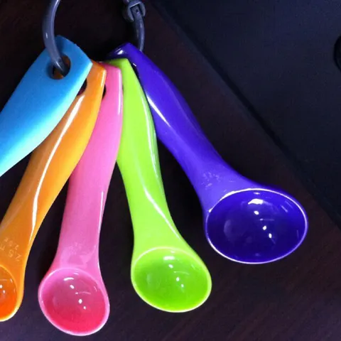 Kunststof Maatlepels Set Keuken Bakgereedschap Met Schaal Moderne Stijl Voor Koken En Bakken